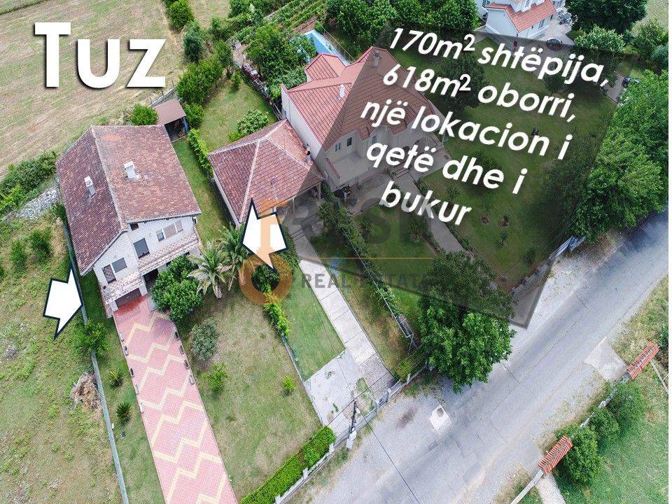Kuća 170m2 sa dvorištem 618m2, Tuzi, Prodaja - 1