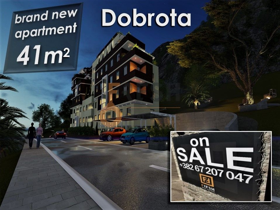 Dobrota, jednosoban stan 41m2 - 1 Dobrota, jednosoban stan 41m2 - 1