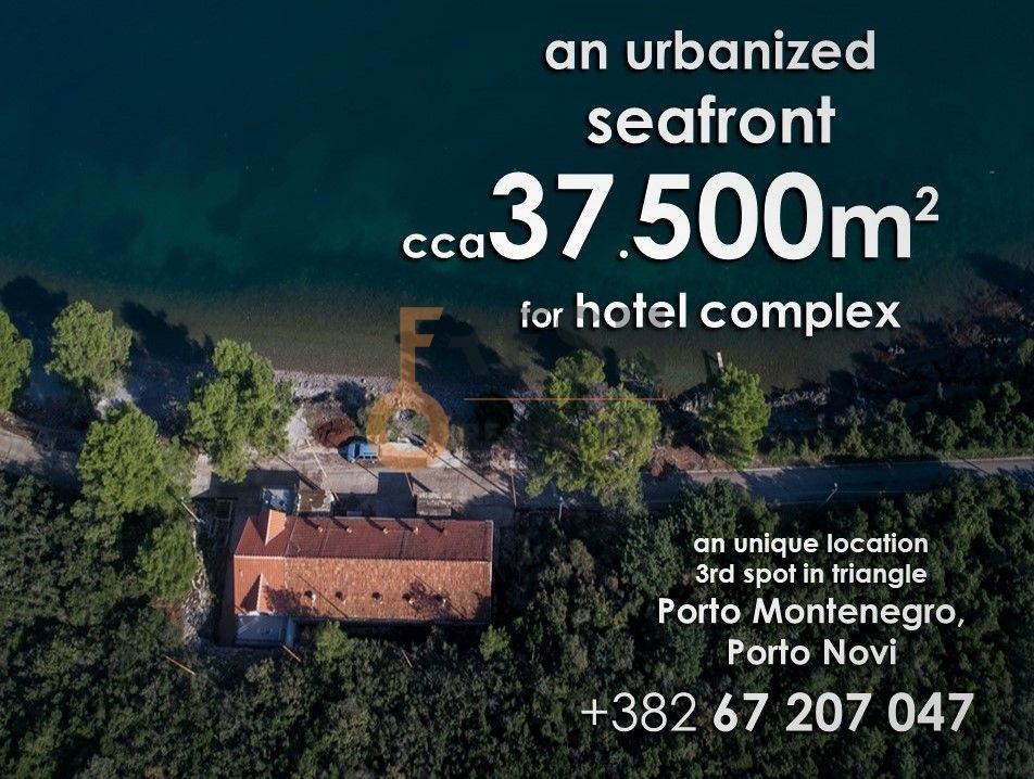 Urbanzovano građevinsko zemljište za gradnju hotela,  Krašići, unikatna lokacija prema Luštici, opština Tivat - 2