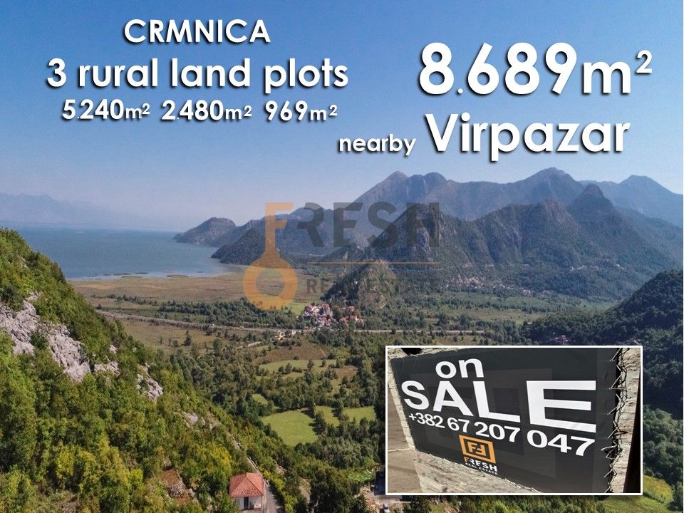 3 placa ukupne površine 8689m2, Crmnica - 1