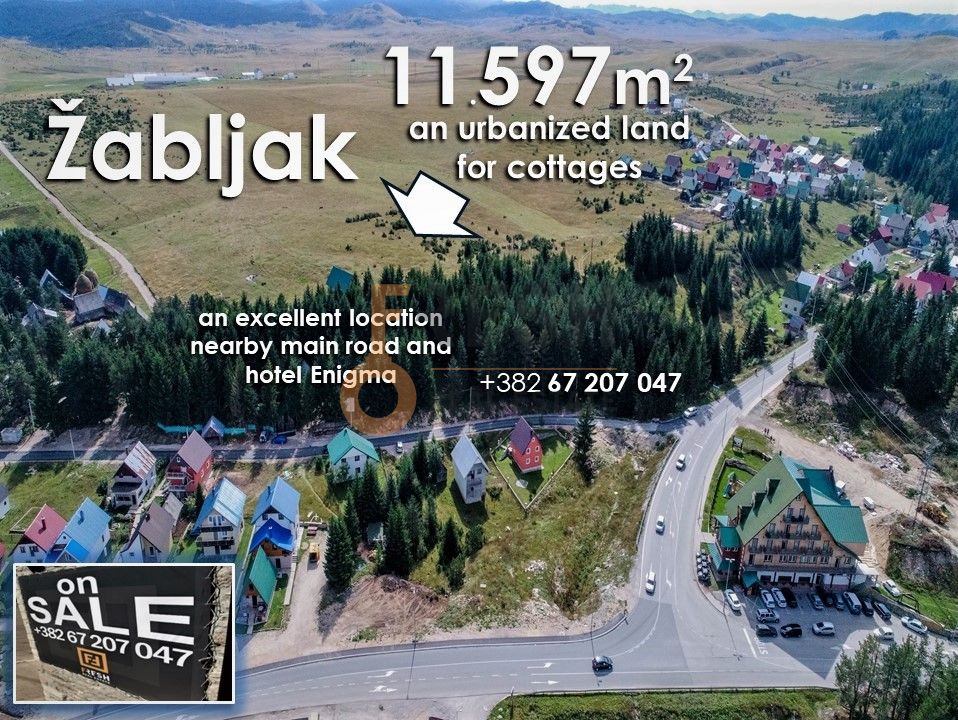 Urbanizovano građevinsko zemljište 11597m2 Žabljak - 1 Urbanizovano građevinsko zemljište 11597m2 Žabljak - 1