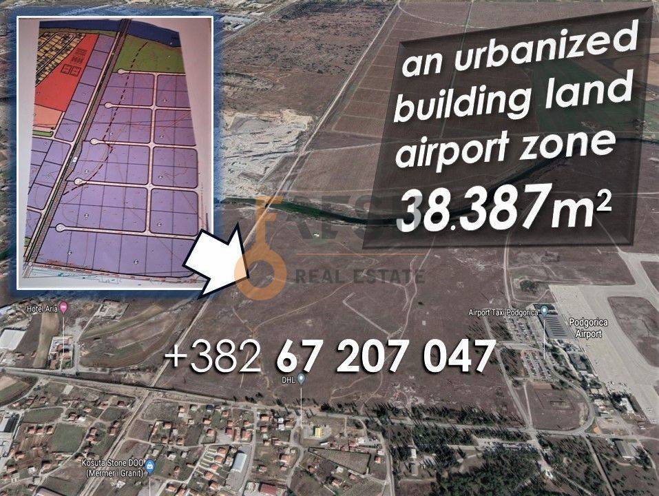 Urbanizovano zemljište, servisno-skladišna zona, 38387m2 - 1