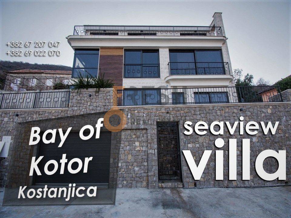 Vila sa pogledom na Perast, 300m2, Kostanjica, Kotor, prodaja - 11