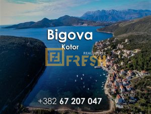 Ruševna kuća i plac, Bigova, Kotor, Prodaja - 1 Ruševna kuća i plac, Bigova, Kotor, Prodaja - 1