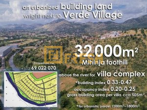 Urbanizovano građevinsko zemljište, 32000m2 blizu ''Verde'' kompleksa - 1
