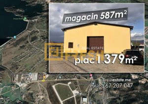 Magacin 587m2 na placu od 1379m2, Nikšić - 1