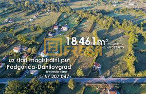 Plac, 18461m2, uz staru magistralu Podgorica-Danilovgrad 1