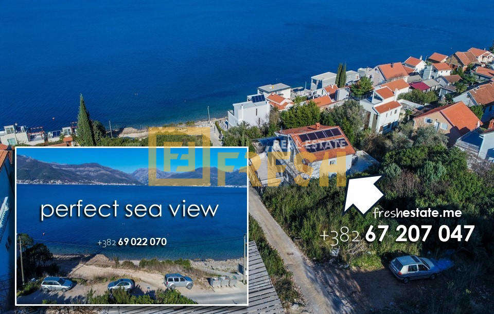 Vrhunski trajni pogled na more, kuća 489m2, Krašići-Tivat - 5