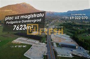 7623m2 uz magistralu Podgorica-Danilovgrad 1