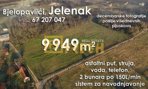 Vrhunska zemlja 9949m2 Jelenak - 1