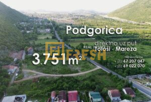 3751m2 Tološi, uz glavni put ka Marezi - 1