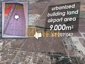 Urbanizovano zemljište, servisno-skladišna zona kod aerodroma, 9000m2 - 1