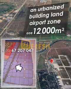 Urbanizovano zemljište, 12000m2, servisno-skladišna zona, aerodrom - 1