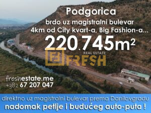 220.745m2 uz magistralu, 4km od Siti kvarta - 1