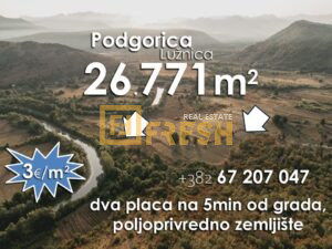 26.771m2 na 5min od Siti kvarta, 3€/m2! - 1